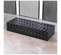 Reinforced Quartz Floor Tile Display Rack, Widened Storage Organizer with 16 Card Slots, Durable Panel Stand (120x38x20cm/47.3x15x7.9in)