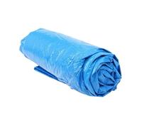 Reinforced Rectangle Pool Lid with Elastic Bands Heavy Duty Weather Resistant for Year Round Protections Elastic Edge with Corner Straps