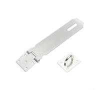 Reinforced Stainless Steel Padlock Buckle for Maximum Durability and Peace of Mind in Home Security (6 inches)