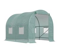 Reinforced Walk in Polytunnel Greenhouse, 2.5x2 m