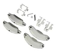 Reinforced Wheel Guard Universally Fit Modern Vehicles Anti-Dusttight Coating Secure Mounting Example Measure Protect