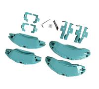 Reinforced Wheel Guard Universally Fit Modern Vehicles Anti-Dusttight Coating Secure Mounting Example Measure Protect