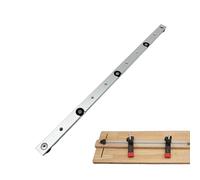 Reinforcement Bars, Table Saw Mitre Bars, 450mm Precise Aluminum Alloy Tools for Project Construction Craft Woodworking T-Slot Track Jigs Affures