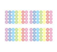 Reinforcement Labels | Round Sticky Circles for Evaluation | Self-Adhesive Hole Protectors for Paper | Binder Reinforcement Circles with Strong Adhesive, Paper Hole Labels with Tear Resistant