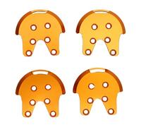 Reinforcement Plate Kit for DJI Phantom 2 3 Drones Aluminum Alloy Motor Mount Base Set (Gold)