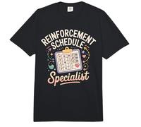 Reinforcement Schedule Specialist Applied Behavior Analysis Comfort Colors Adult Heavyweight T-Shirt