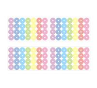 Reinforcement Stickers for Ring Binder Holes | Round Self Adhesive Amplifiers | Reinforcement Circles For Ring Binder, Perforating Coding Drawing Loose Notes Students Teachers Workplace Book Necessary