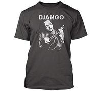 Reinhardt Jazz Guitar Men's T-Shirt Cotton T-Shirt Black