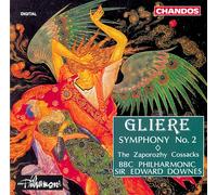 REINHOLD GLIERE: SYMPHONY NO. 2/ZAPOROZHY COSSACKS NEW CD