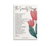 Reinhold Niebuhr Poetry PrintCanvas Poster Wall Art Poster for Room Living Room Study Aesthetics And DecorationUnframe-style 16x24inch(40x60cm)
