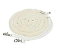 Reining for horse longe cotton HFI Peli