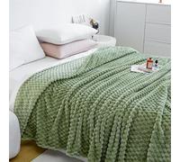 REINNAT Sage Green Bubble Fluffy Blanket, Fluffy Bubble Blanket, Sage Green Bubble Blanket, Luxury Sage Green Fluffy Bubble Blanket for All Seasons (Green,180 * 200cm/70 * 78in)