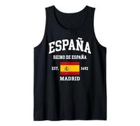 Reino De Espana Madrid Est 1492 Tank Top