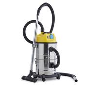 Reinraum 3-in-1 Wet / Dry Vacuum Cleaner Ash Suction 1800W 30l Stainless Steel
