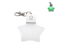 REINREUDE Purse Light, LED Handbag Light Purse Lamp - Rechargeable Star-Shaped Button Glowing Night Light, Carry Around Multi-Color Lights Keychain Bag Charm Accessories for Women Men All Ages