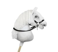 Reins for Hobby Horse. Set without a horse. Black.