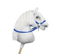 Reins for Hobby Horse. Set without a horse. Blue.