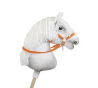 Reins for Hobby Horse. Set without a horse. orange.