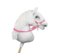 Reins for Hobby Horse. Set without a horse. Pink.