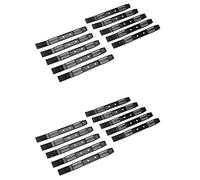 Reinscer 10 Pairs Hard Drive Rails Chassis Cage Accessories Drive Bay Slider Plastic Rails for 3.5 to 5.25 Hard Drive Tray