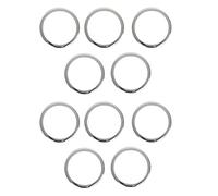 Reinscer 10pcs 6 Inch Drum Kit Bass Drum Hole Rings Drum Drilling Tool Accessories