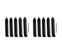Reinscer 10PCS Metal PCI Slot Covers Bracket with Screws Full Profile Expansion Dust Filter Blanking Plate for PCI Slot