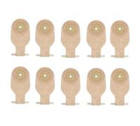 Reinscer 10Pcs Ostomy Bags Drainable Pouches for Colostomy Ileostomy Stoma Care 20-60mm Drain Valve Colostomy Bags