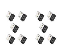 Reinscer 10X Mouse Jigglers Mover Undetectable Automatic USB Port Shaker Wiggler for Laptop Keeps Computer Awake Mouse Movement