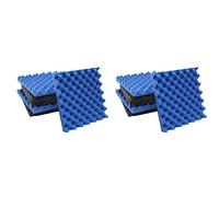Reinscer 12 Pack Charcoal Egg Crate Foam Acoustic Tiles Soundproofing Foam Panels Sound Insulation Soundproof Foam Padding