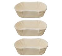 Reinscer 120 Pack Greaseproof Loaf Tin Liners Straight Edge Baking Parchment Paper Non Stick Cake Pans Cake Tin Liner