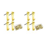 Reinscer 120 Pcs 30 Lb Picture Hangers with Nails Photo Frame Hanger Hooks Picture Hanging Nails for Hanging Clock