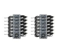 Reinscer 12Pcs 100 Degree Camera Module 1MP OV9732 1280x720 USB Free Driver Manual Focus, with 2 Meter Cable for WinXP/7/8/10