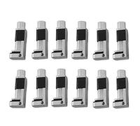 Reinscer 12Pcs LCD Screen Fixing Fixture Clip Set Mobile Phone Screen Fixed Repair Tools Metal Fastening Clamp Adjustable Tools