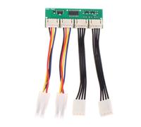Reinscer 12V 4-In-1 Square 4Pin Fan Simulator Emulator Special for Antminer S19k Pro Fan Spoofer Dummer