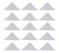 Reinscer 15 Pcs Sublimation Blank Pet Bandana Heat Transfer Washable DIY Triangle Dog Scarf Bibs Kerchief for Dogs Puppy Cats