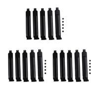 Reinscer 15PCS Metal PCI Slot Covers Bracket with Screws Full Profile Expansion Dust Filter Blanking Plate for PCI Slot