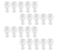 Reinscer 20X Foam Mannequin Wig Display Hat Cap Wig Holder White Foam
