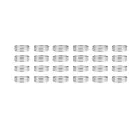 Reinscer 24 Pack Stainless Steel Tart Rings 3 In,Perforated Cake Mousse Ring,Cake Ring Mold,Round Cake
