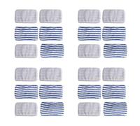 Reinscer 24 Pcs Microfibre Cloth Pads Replacement for Clean&Steam ZR005801 RY7/RY8 Series Not Suitable for RX6 Series