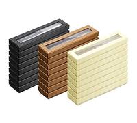 Reinscer 24 Piece Pen Gift Box Empty Pen Cases + Clear Lid Pen Display for Packing