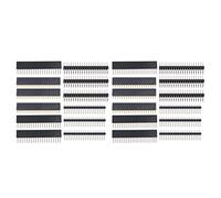 Reinscer 24PCS 40 Pin GPIO Header Kit 20X2 Pins Right Angle GPIO Header Socket for Zero/4B/3B+/3B/3A+