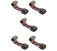 Reinscer 25Pcs Motherboard Speaker Buzzer PC Computer Motherboard Internal Beep Buzzer for Computer Repair