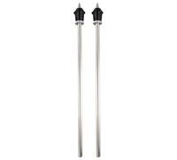 Reinscer 2Pcs Drum Legs Drum Leg Clamp Holder Drum Set Accessory Drum Bracket Portable Professional Accessories Long