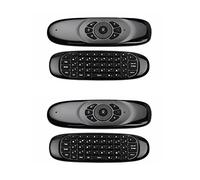 Reinscer 2X 2.4G Air Mouse Wireless Keyboard Remote Control for Android TV Box Computer English Version 6 Axes Gyroscope