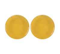 Reinscer 2X 25G Erhu Rosin Violin Rosin Transparent Yellow Rosin Handmade Rounded for Violin Viola Cello Bowed String