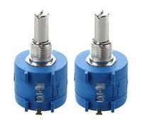 Reinscer 2X 3590S-2-103L 10K Ohm 10-Turn Rotary Wire Wound Precision Potentiometer