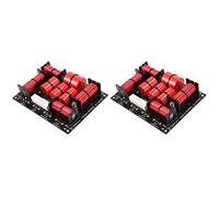 Reinscer 2X 400W 3 Way Crossover Divider Hifi Tweeter Woofer Speaker Crossover 1250H/5000HZ with High-Pitched Protection