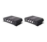 Reinscer 2X -838 HIFI Amplifier 2.1 Channel Car MP3 Amp AUX Input High & Low Bass Adjustment Super Bass 20Wx2+40W Amplifier
