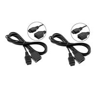 Reinscer 2X 9 Pin Extension Cable for 2/3 Megadrive 2 Controller