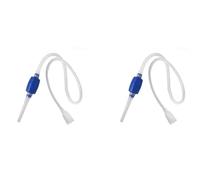 Reinscer 2X Aquarium Fish Tank Vacuum Water Change Siphon Gravel Suction Pipe Filter Fish Tank Water Change Pump Tools Filters